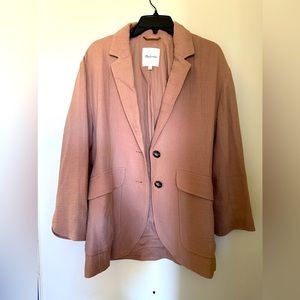 Madewell linen blazer